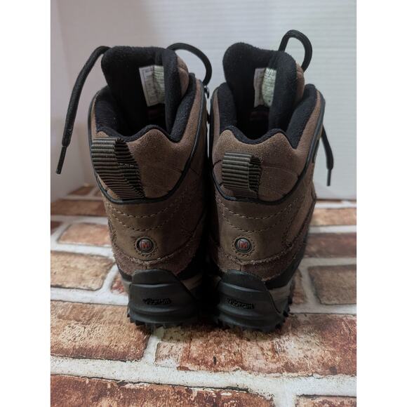 Merrell Isotherm 8 Waterproof Winter Boots Mens 7 Brown Leather 400g Primaloft main image 2